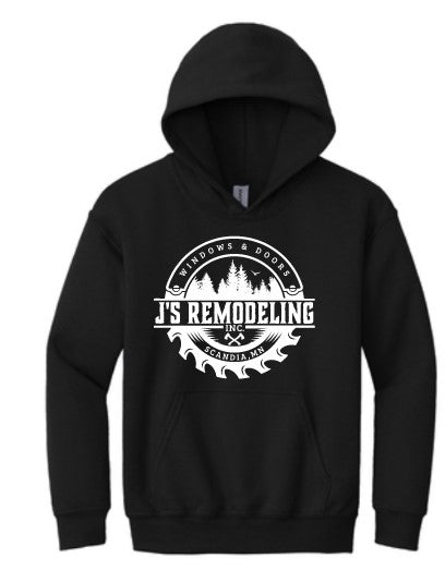 J's Remodeling Youth Heavyweight Hoodie
