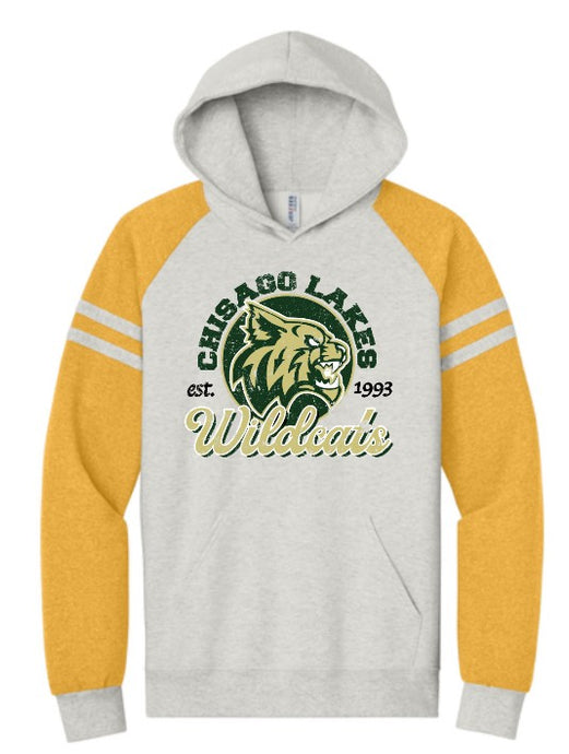 Lakeside Adult Jerzees® Unisex NuBlend® Varsity Colorblock Hooded Sweatshirt