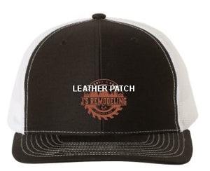 J's Remodeling Cap with Leather Patch