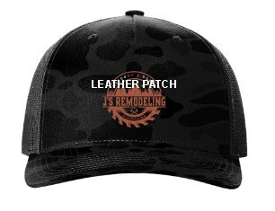 J's Remodeling Cap with Leather Patch