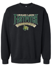 Load image into Gallery viewer, CL Fastpitch Adult American Apparel - ReFlex Fleece Crewneck Sweatshirt