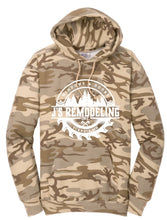 Load image into Gallery viewer, J&#39;s Remodeling Camo Hoodie