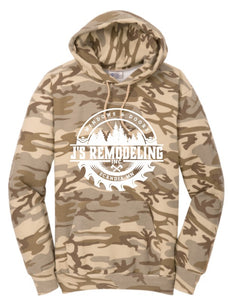J's Remodeling Camo Hoodie