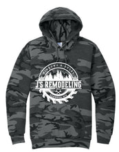 Load image into Gallery viewer, J&#39;s Remodeling Camo Hoodie