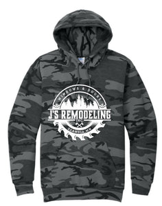 J's Remodeling Camo Hoodie