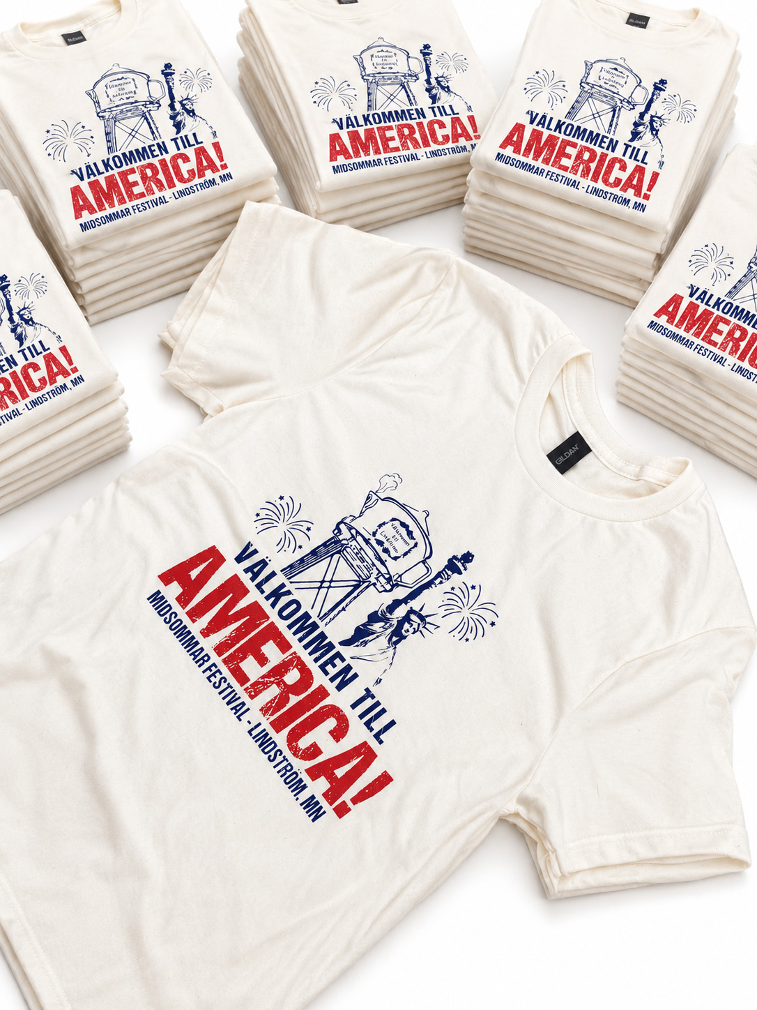 Screenprinted t shirts
